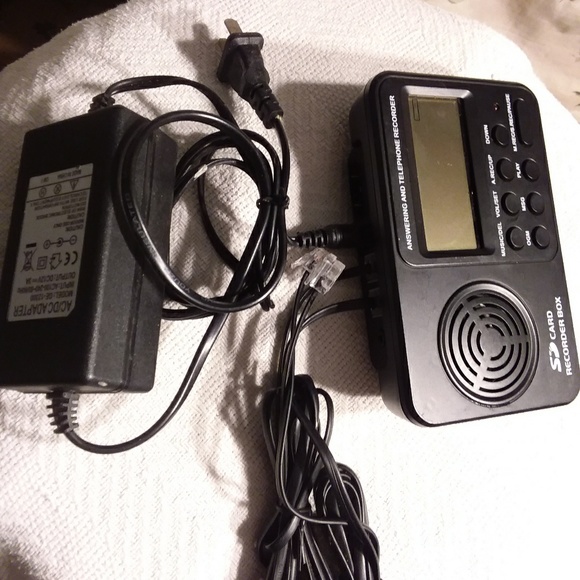 Digital SD card voice security recorder home phone - Picture 3 of 8